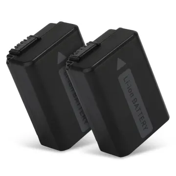 2x Battery for Sony Alpha 6000, A6000, Alpha 6400, Alpha 7, Alpha 5100, A6100, RX10 IV, NP-FW50 1030mAh from CELLONIC