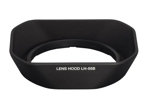 CELLONIC® LH-55b Lens Hood for Olympus M.Zuiko Digital ED 9-18mm 1:4,0-5,6 Plastic Bayonet Square Sun Shade