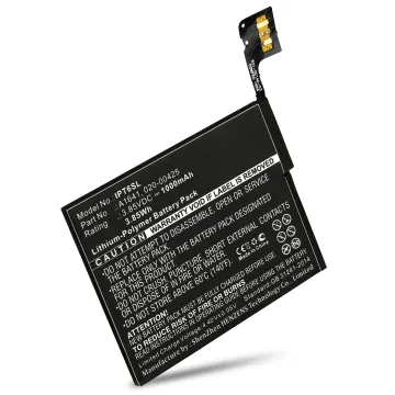 Bateria Apple 020-00425, A1641 1000mAh - A1641, Batería recargable para Apple iPod Touch 6 Gen. - A1574, iPod 7.1