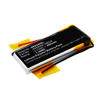 09D29,H452050,BAT00008 Batteria di ricambio per Cardo Scala Rider Teamset Pro, Scala Rider Multiset Q2 400mAh , pila sostitutiva per cuffie, apparecchi, headset, auricolari