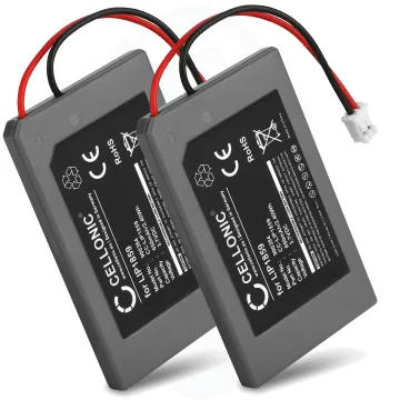 2x Bateria Sony LIP1859 LIP1472 650mAh - , Batería recargable para consolas / mandos Sony PlayStation 3 SIXAXIS Controller (PS3 SIXAXIS CECHZC1E,CECHZC1H,CECHZC1J,CECHZC1U)