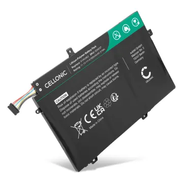 Batería Lenovo para ordenador portátil Lenovo Thinkpad L14 Gen 1, Gen 2, L15 Gen 1, Gen 2, L480, L490, L580 4100mAh 11.1V  de CELLONIC