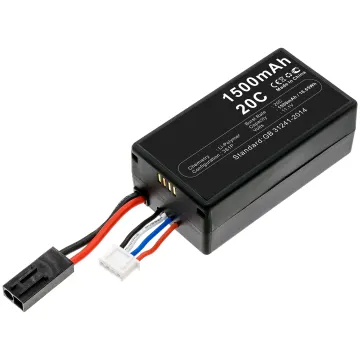 Batterij compatibel met Parrot AR.Drone 2.0 - AR.Drone 2.0 1500mAh vervangende accu reservebatterij extra energie