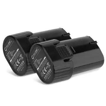 2x Battery for Makita DF012DSE, GN900SE, DF010D, TD020D, DF012, DF012 Cordless Tools - 1500mAh 7.2V Li Ion BL7010, 194355-4, 194356-2, BL 7015 Battery Replacement