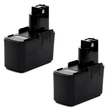 2x Battery for Bosch GSR12 VES-2, PSR12 VES-2, PSR120, GBM12 VES-2 Cordless Tools - 3Ah 12V NiMH 2607335055, 2607335108, 2607335244, 2607335071 Battery Replacement