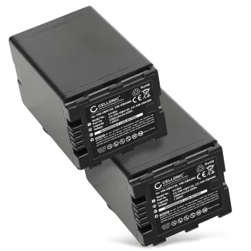 2x Akku kameraan Panasonic HC-X929 HDC-TM900 HDC-SD900 HDC-SD800 HDC-SD909 HDC-HS900 HC-X810 - VW-VBN130 VW-VBN260 VW-VBN390 (3300mAh, 7.4V) tuotemerkiltä CELLONIC