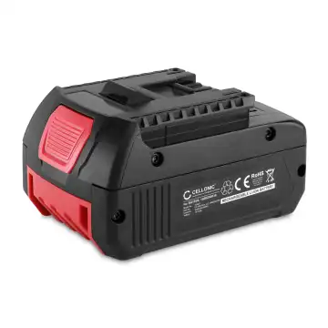 Batteria GBH 18 V-LI, GDR 18-LI, GDS 18 V-LI, GDR 18 V-LI per attrezzo Bosch GSR 18 V-EC TE Professional, 37618, 26618, 17618, 1600Z00038, BAT609, BAT618 Affidabile batteria di ricambio da 3000mAh per utensili Bosch