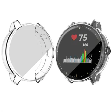 Protezione subtel® TPU per Garmin vivoactive 3 Music custodia integrale assorbi-urti per smartwatch, guscio Trasparente cover protettiva per dispaly