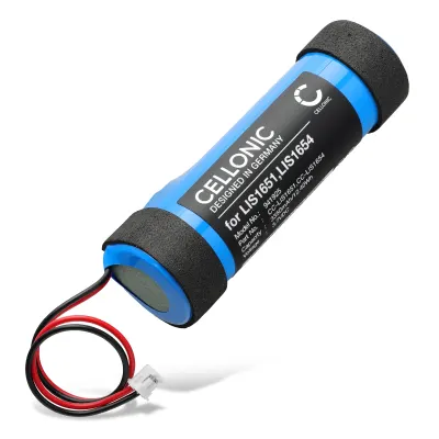 Bateria Sony LIS1654, LIS1651 3350mAh - , Batería recargable para consolas / mandos Sony PlayStation PS4 Move Motion Controller Version 2 (CECH-ZCM2E, CECH-ZCM2U)