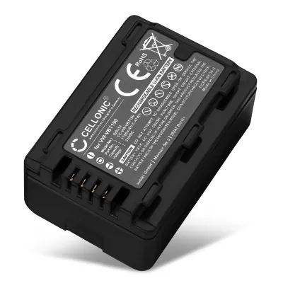 VW-VBT190 Battery for Panasonic HC-V180 HC-V777 HC-V380 HC-VX870 HC-W580 HC-VX980 HC-VXF990 HC-V500 HC-V160 HDC-SD40 Camcorder 1780mAh VW-VBK180 Battery Replacement