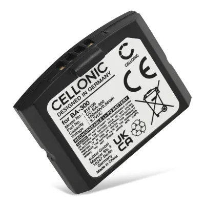 Battery for Sennheiser RS 4200 II, RR 4200, Set 840 TV, RI 410, Set 830 TV, Set 840-S, Set 900, RR 840, BA 300, 500898 150mAh from CELLONIC