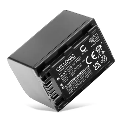 Batteria per Sony HDR-CX105 CS505 CX11 HDR-SR12 SR11 SR10 HDR-HC9 HC3 HDR-XR520 DCR-SX30 1400mAh , marca CELLONIC, ricambi di lunga durata per macchine fotografiche e videocamere