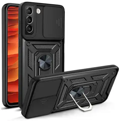 Backcover per Samsung Galaxy S22 Plus - TPU, nero Custodia, Borsa, Guscio