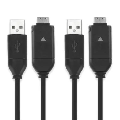 2x 20 Pin Connector Kamera USB Kabel für Samsung EX1 PL100 PL150 PL120 PL20 PL210 SH100 ST30 ST65 i8 ES55 ES65 WB500 WB600 WB650 WB700 L100 Video-/ Fotokameras - EA-CB20U12 SUC-C3 -C5 -C7 Datenkabel 2.0, PVC Ladekabel