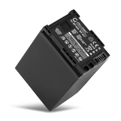 BP-808 BP-827 accu voor Canon XA10 HG10 HG20 HG21 HF10 HF11 HF20 HF100 FS10 VIXIA HF G20 G10 LEGRIA GX10 HF G25 - 2600mAh BP-809 BP-819 vervangende accu voor camera