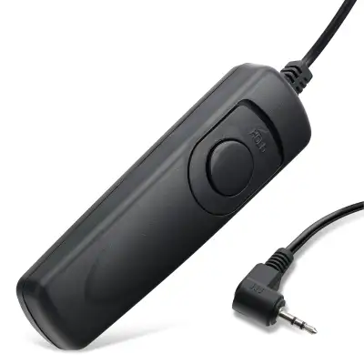 kabelutlösare för Canon EOS 300D 350D PowerShot G10, K20D, K-1, K-5 RS-60E3, TC-60E3 kabel-utlösare kamerafjärrkontroll från CELLONIC