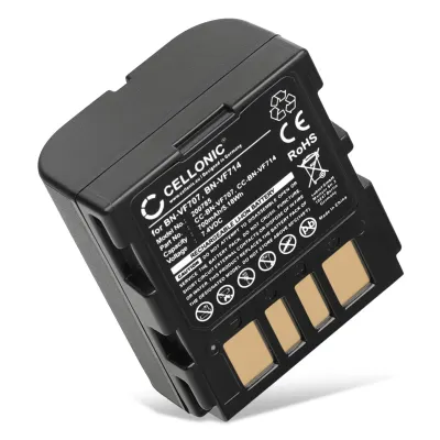 Batteria per JVC GR-D240 -D239 -D245 -D270 -D325 -DF540 -DF565 -DF570 GZ-MG505 -MG20 -MG21 700mAh 7.4V da CELLONIC