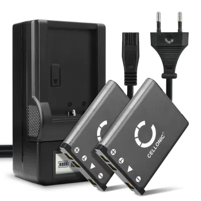 CELLONIC Batteria Per Fotocamera Compatibile Maginon SZ 10, 24, SZ125, DS5370, NP-45, 3.7V 700mAh Li-ion