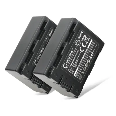 2x Batteria IA-BP105R IA-BP210E IA-BP420E per fotocamera Samsung HMX-F90 -F80 -F900 -F800 HMX-H200 -H400 -H300 SMX-F40 -F44 -F70 -F50 Affidabile ricambio da 1800mAh, marca subtel®