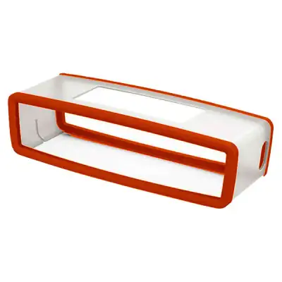 subtel Silicone Case for Bose Soundlink Mini 2 Soundlink Mini II Cover Soft Protective Bumper Travel Carry Speaker Shell Skin Shockproof Waterproof Rubber Hull Housing - Red