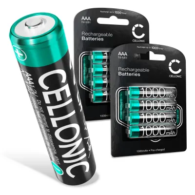 8x AAA CELLONIC Batteria compatibile con Siemens Gigaset A400, A415, AS405, A510, AS690, C430, C530HX, CL660HX, E560, E290A 1000mAh Ricambi per telefono cordless