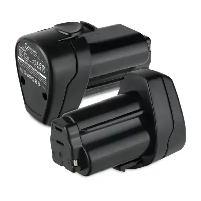 2x Battery for Metabo Powermaxx BS/ BS Basic/ BS Quick/ BS Quick Pro/ ASE, KPA 10.8 600 Cordless Tools - 1.5Ah 10.8V Li Ion 6.25439, 625439000 Battery Replacement