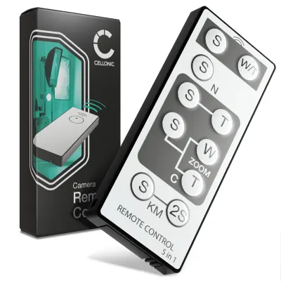 Infrarot-Kameraauslöser für Pentax K10D, K100D, K-3 kabellose IR-Kamerafernbedienung von CELLONIC