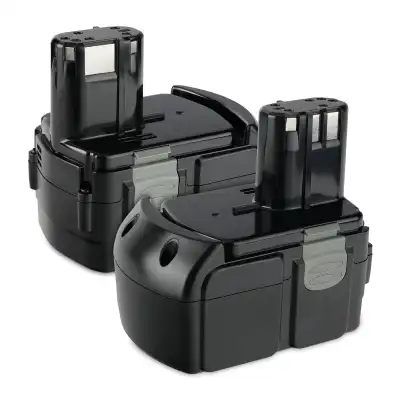 2x Battery for Hitachi WR18DL, CR18DL, C 18DL, DV18DCL2, DS18DL Cordless Tools - 3Ah 18V Li Ion BCL1815 ,BCL1840, EBM 1830, 326240, 326241, 327730 Battery Replacement