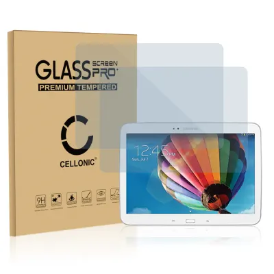 2x Protector de pantalla tablet Samsung Galaxy Tab 3 10.1 (GT-P5200 / GT-P5210 / GT-P5220) de CELLONIC® - (Calidad HD / 2.5D / 0.33mm / 9H), Tablet Screen protector, Tempered glass, Cristal templado