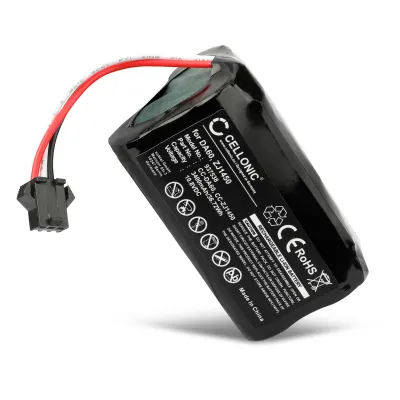 Batteria per ECOVACS DA60, DB35, TCR360, DA611,D36A, D36B, D36C, D36E 3400mAh di CELLONIC