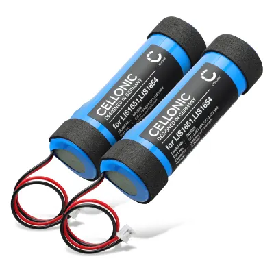 2x Akku - Sony PlayStation PS4 Move Motion Controller Version 2 (CECH-ZCM2E, CECH-ZCM2U) - LIS1654, LIS1651 (3350mAh ) Vaihtoakku