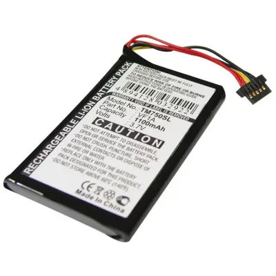 Akku navigaattoriin TomTom GO 740 Live GO 740TM GO 750 GO 750 Live GO 750 Traffic 4CP0.002.06 - 1100mAh, 3.6V - 3.7V, AHL03711012 HM9440232488 VF1A vaihtoakku GPS-laitteeseen