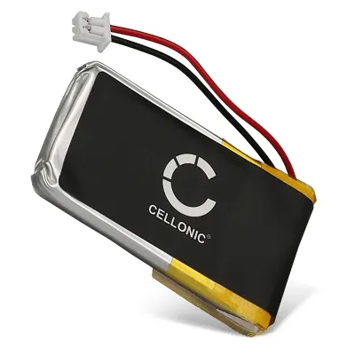 65358-01,64399-03 Batteria di ricambio per Plantronics CS520, CS51008, CS351, W720, Savi 720 240mAh , pila sostitutiva per cuffie, apparecchi, headset, auricolari