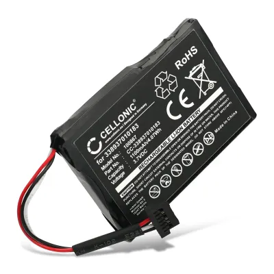 GPS Battery for Mitac / Navman Mio Spirit V505 TV, Mio Spirit V735 TV, Mio Moov Spirit V505 TV, Mio Spirit 687 - 1100mAh 338937010183,M1100 Battery Replacement SatNav Sat Nav