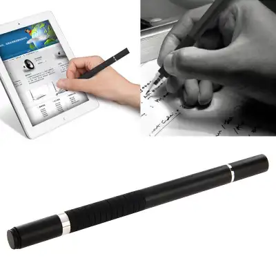 subtel® universele stylus pen en balpen - 2-in-1 pen voor papier en voor tablet en smartphone zoals Ipad, Iphone, Wacom, Samsung - touchscreen stylus