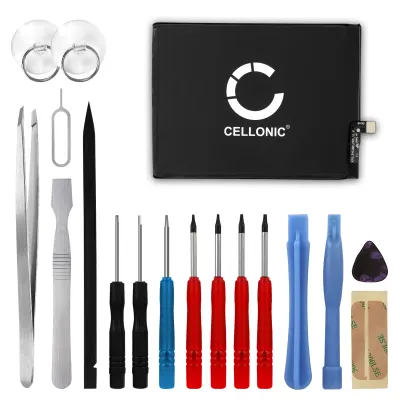 CELLONIC Phone Battery Replacement for Huawei P Smart Pro (2019) P Smart Z + 17-Tool Phone Repair Kit - HB446486ECW 3900mAh