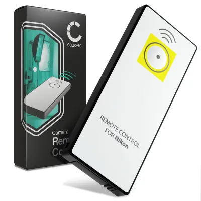 Infrarot-Kameraauslöser für Nikon D5100, D5200, D5300, D3200, D800 kabellose IR-Kamerafernbedienung von CELLONIC