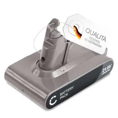 Batteria per Dyson V6, V6 Motorhead Pro Exclusive, DC62, DC62 Animal / Animalpro, DC74, 967810-21 2000mAh di CELLONIC