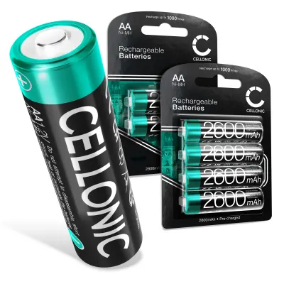 Battery for Siemens Gigaset C620, Gigaset C620A, Gigaset C620H - 4x AA Mignon LR6 (2600mAh) Replacement battery