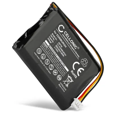 Battery for TomTom Rider, Europe, TomTom ONE, ONE 1, TomTom One XL, ONE 2, ONE 3, ONE Europe 800mAh from CELLONIC