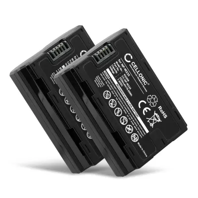 2x Bateria FujiFilm NP-W235 2250mAh - NP W235, Batería recargable para camaras FujiFilm X-T4 / GFX 50S II / GFX100S / X-H2S