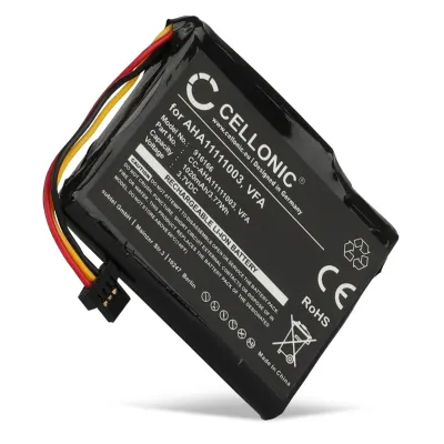 VFA VF6D AHA11111003 AHA11111006 GPS accu voor TomTom GO 5000, GO 500 / Via 1605 / Start 60, Start 60 (4EN62) - 1020mAh vervangende batterij navigatie