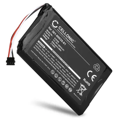 Bateria Garmin 361-00035-01 930mAh - , Batería larga duración para GPS Garmin Drive Assist 51, 50 / Nüvi 2557LMT, 2595LMT, 2597LMT