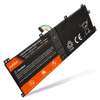 Batería Lenovo para ordenador portátil Lenovo Miix 510-12IKB, Miix 510-12ISK, Miix 520-12IKB 4850mAh 7.68V  de subtel