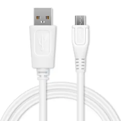 USB Tablet Charger for Samsung Galaxy Tab 3 8.0 / 3 10 / 4 7 / 4 8 / 4 10 / A 7 / A 10 / E 9.6 / S 10.5 / Pro 8.4 / Galaxy Note 8.0 1m Fast Charging 1A Tablet Data Cable USB 2.0 Adapter PVC - White