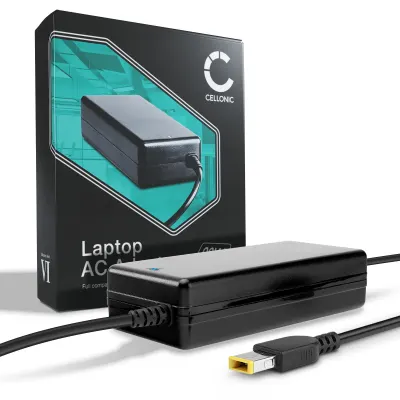 Caricabatteria per Lenovo ThinkPad x1 Yoga,Carbon,T440,T450, T460,T470,X240,X250,X270, 90W 1.0A Caricatore 2.6m con spina europea