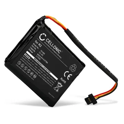 AHA11110003, 6027A0090721, FLB0920012619, FMB0829021142, R2 GPS accu voor TomTom Pro 4000, XXL 340 - 800mAh vervangende batterij navigatie