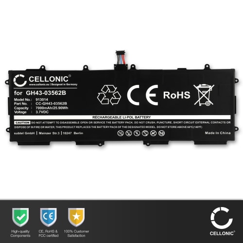 Samsung GTP5110 Galaxy Tab 2 Battery SP3676B1A.