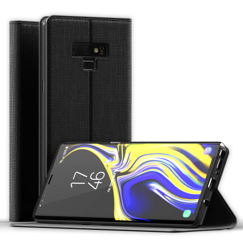 Plånboksfodral för Samsung Galaxy Note 9 (SM N960) Note 9 Dous (SM N960) PU läder, svart fodral, väska Plånboksfodral för Samsung Galaxy Note 9 (SM N960) Note 9 Dous (SM N960) PU läder, svart fodral, väska