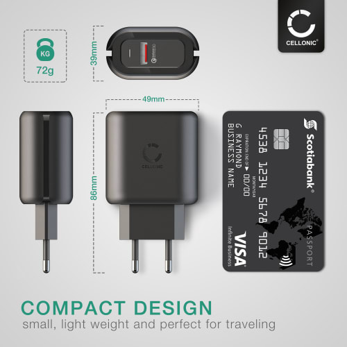 USB Lader for Samsung, Apple, Huawei, Xiaomi, Sony, med USB Lader for Samsung, Apple, Huawei, Xiaomi, Sony, med